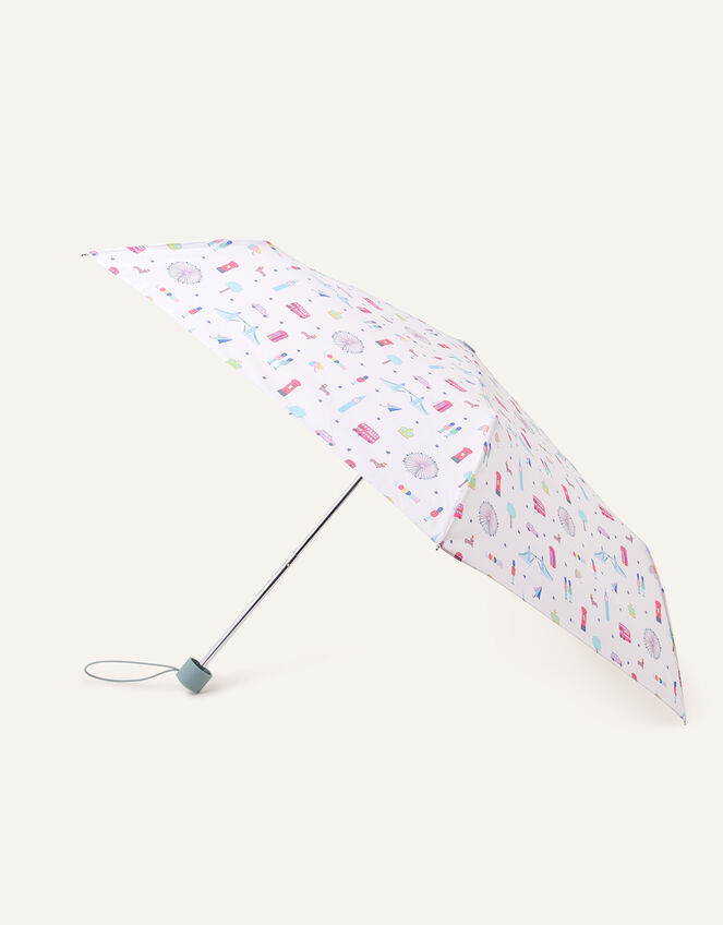 London Print Umbrella, , large