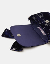 Girls Starburst Velvet Bag, , large