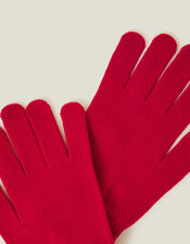 Super-Stretchy Touchscreen Gloves, Red (RED), large
