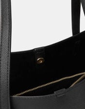 Buckle Strap Laptop Tote Bag, , large