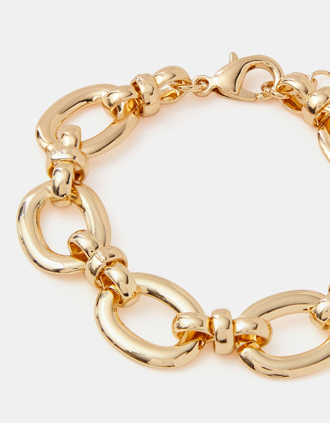 Chunky Oval Link Chain Bracelet, , large