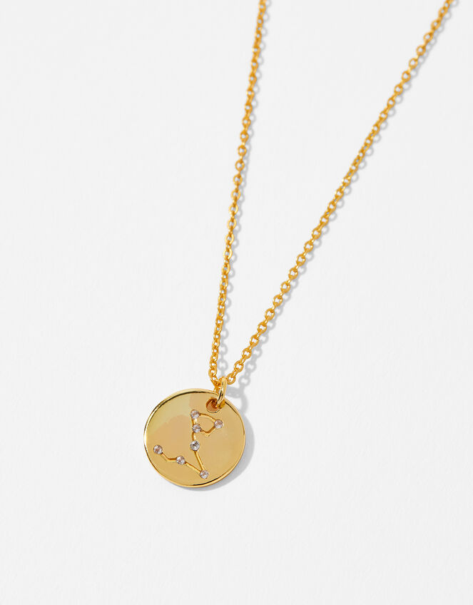 Gold Vermeil Constellation Necklace – Pisces, , large
