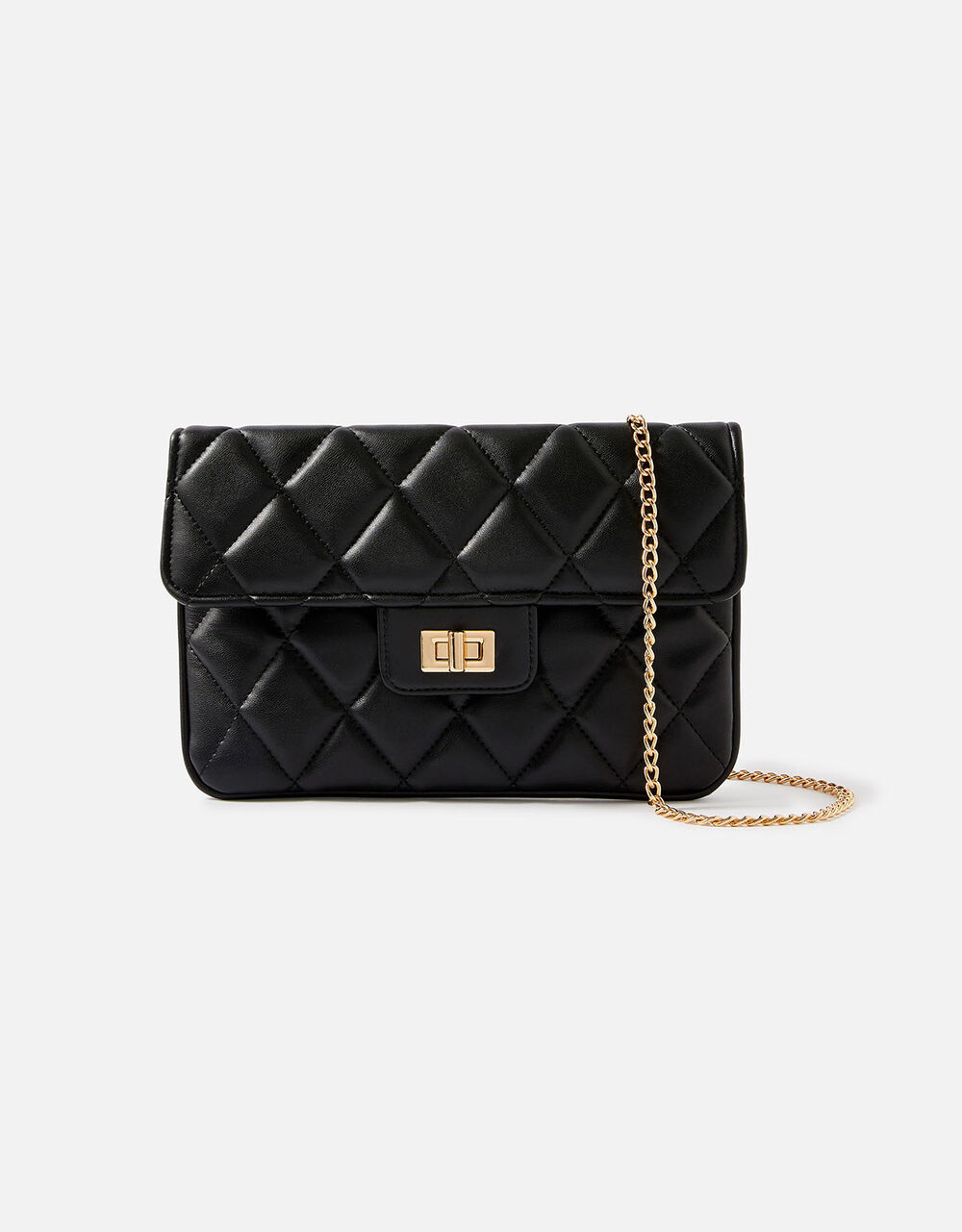 Quilted Clutch Bag Black Clutch bags Accessorize UK