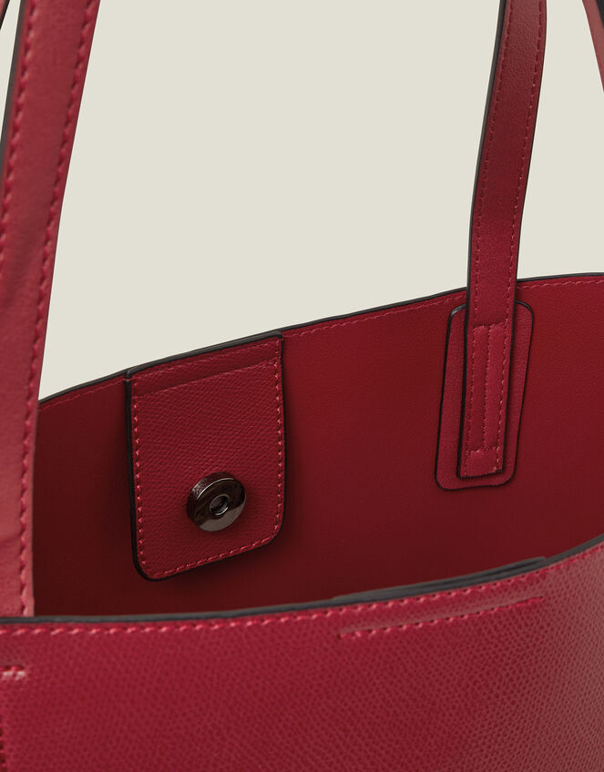 Faux Leather Shoulder Tote Bags