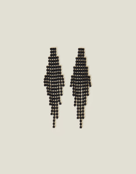 Waterfall Statement Drop Earrings, , large