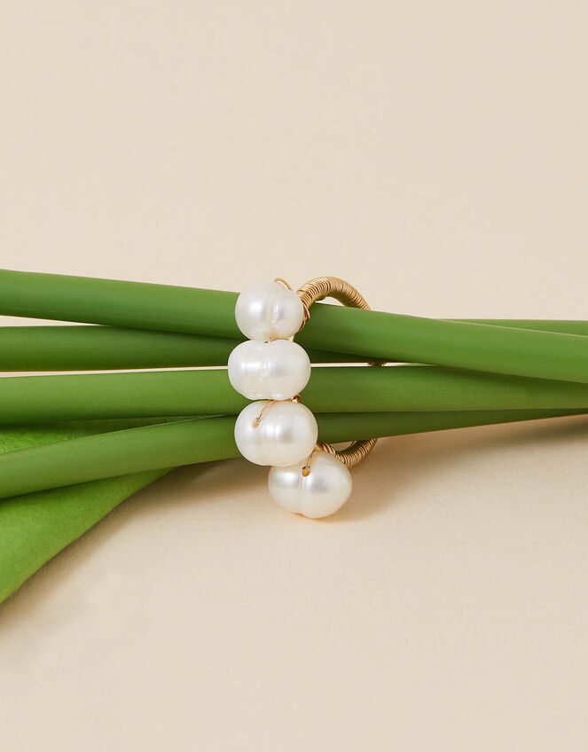 Fresh Water Pearl Ring, Cream (PEARL), large