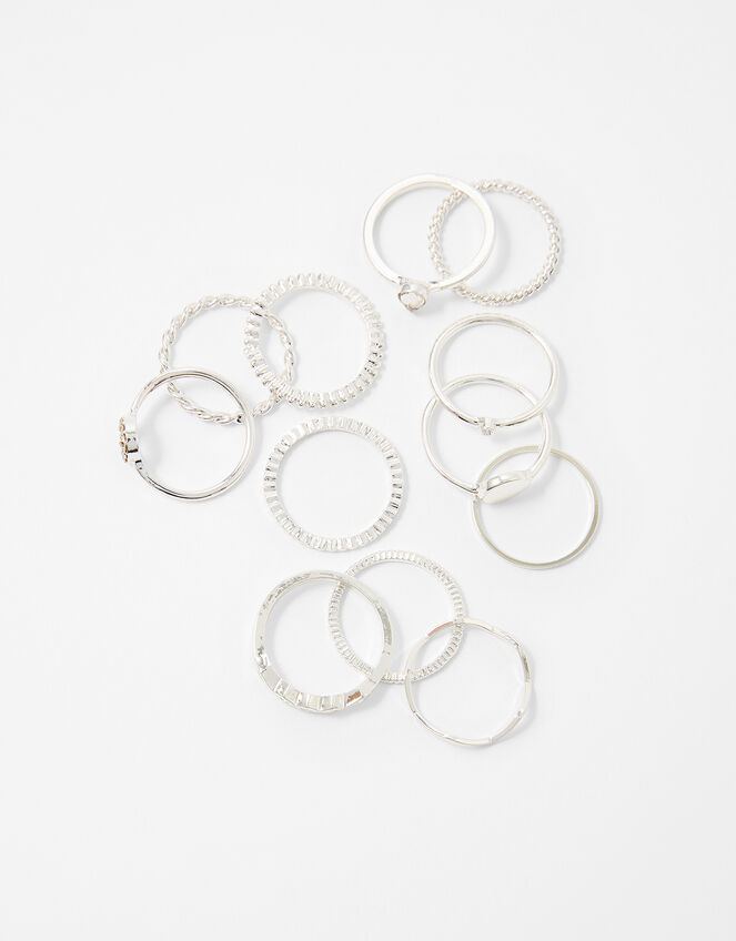 Simple Ring Multipack, Silver (SILVER), large