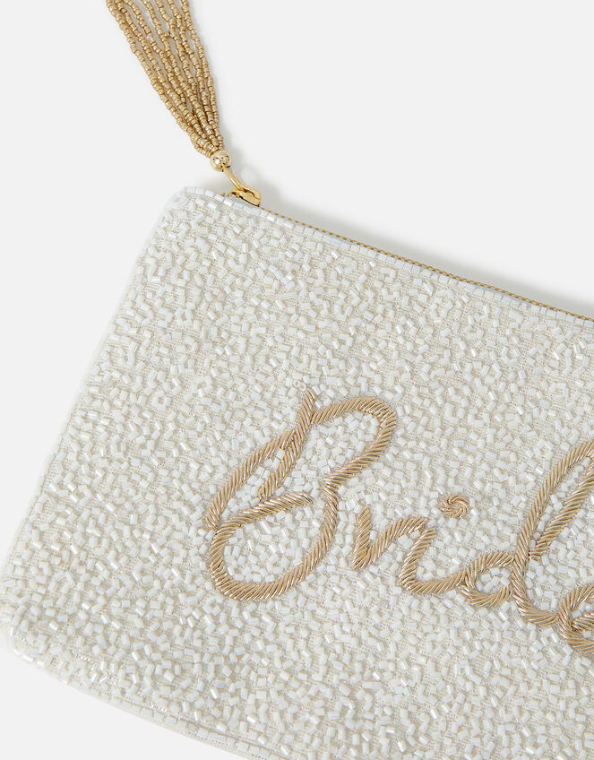 Bride Beaded Pouch, , large