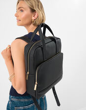 Lola Laptop Backpack, Black (BLACK), large