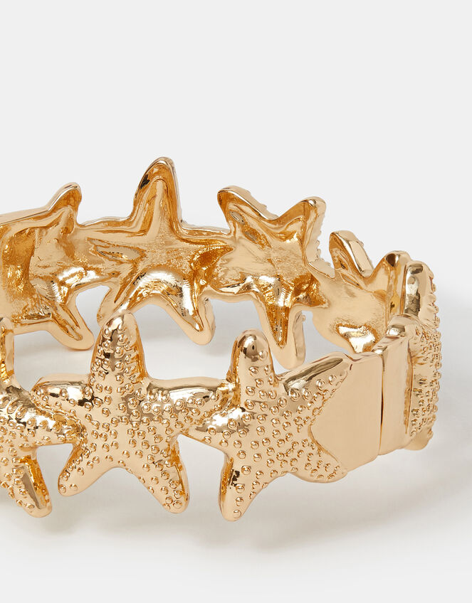 Starfish Hinged Bracelet, , large