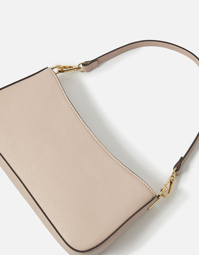 Roxanne Shoulder Bag, Nude (NUDE), large