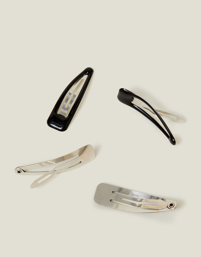 4-Pack Snap Hair Clips, , large