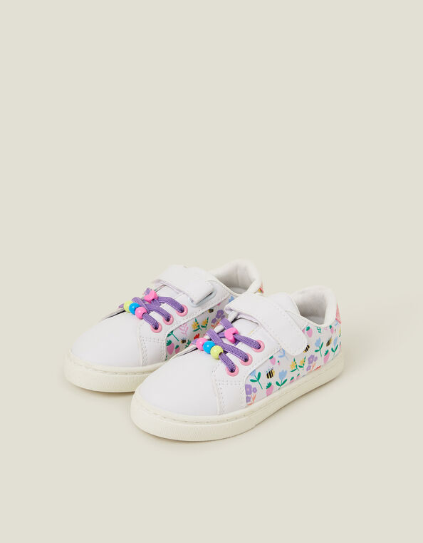 Girls Spring Garden Trainers, Multi (PASTEL MULTI), large