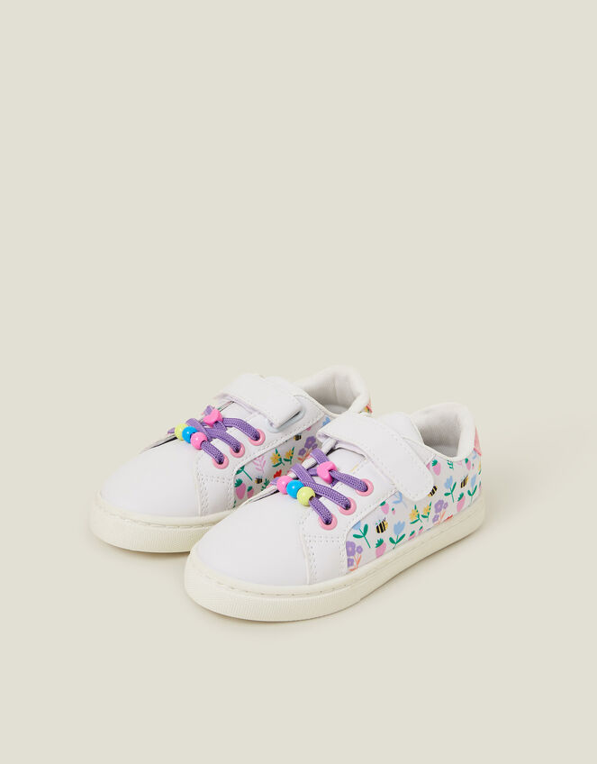 Girls Spring Garden Trainers, Multi (PASTEL MULTI), large
