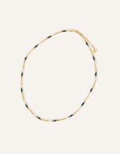 14ct Gold-Plated Mixed Stone Necklace, , large