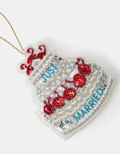 Just Married Christmas Tree Decoration, , large