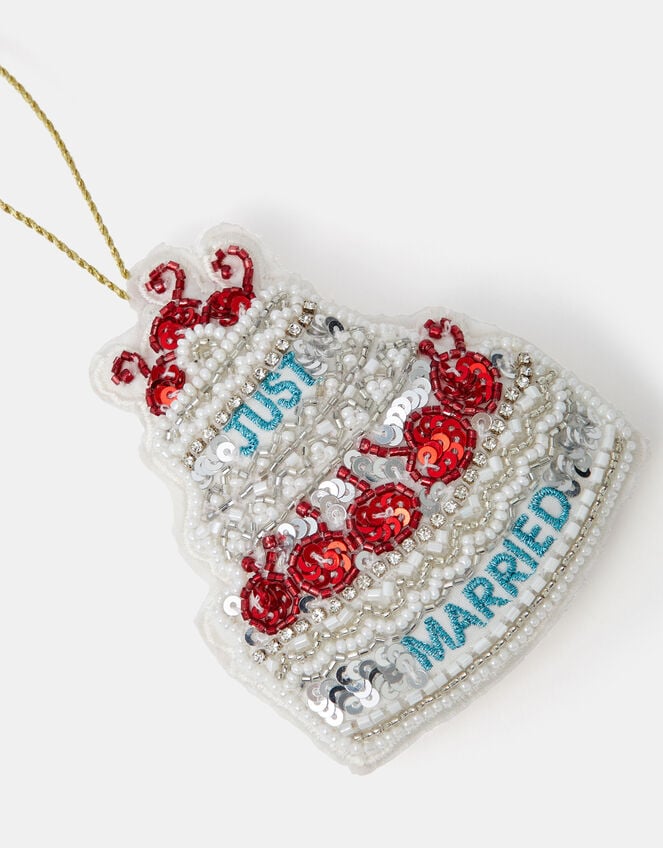 Just Married Christmas Tree Decoration, , large