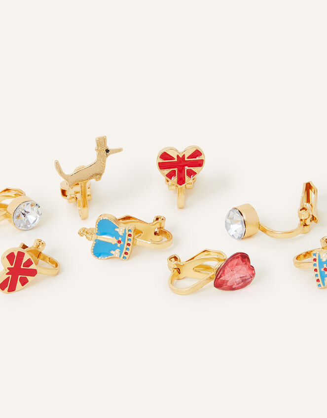 Regal Clip-On Earrings 5 Pack, , large