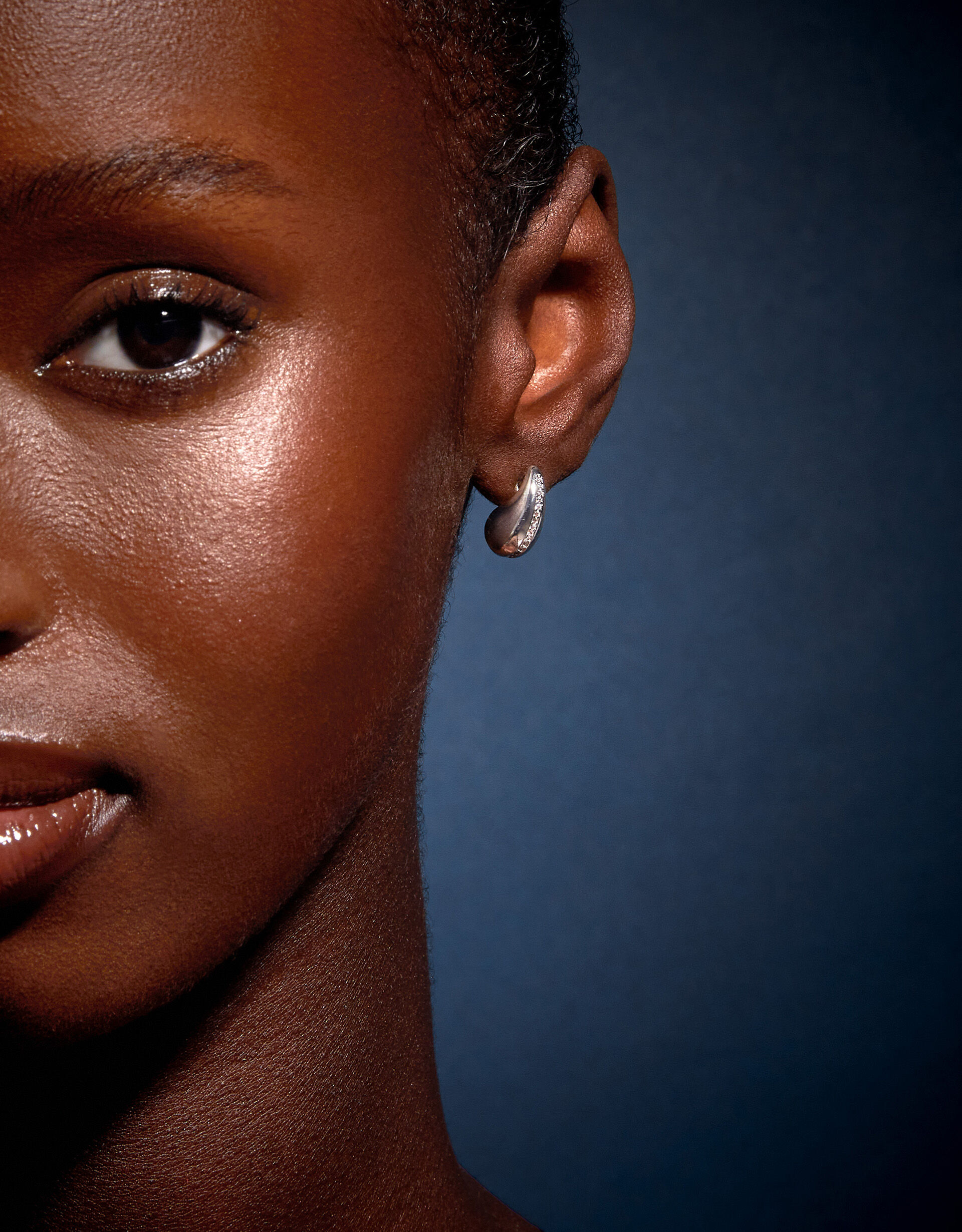 Teardrop diamante earrings deals