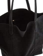 Slouchy Suede Tote Bag, , large
