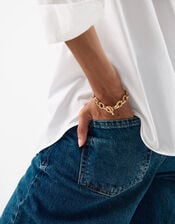 Twist Link T-Bar Bracelet, , large