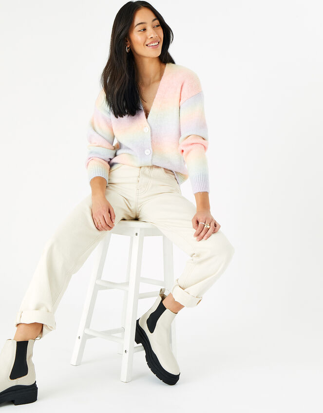 Rainbow Cardigan, Multi (BRIGHTS-MULTI), large
