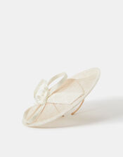 Bow Two Tone Fascinator, Multi (PASTEL MULTI), large