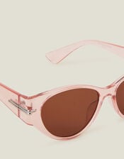 Crystal Metal Trim Sunglasses, , large