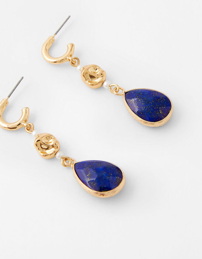 Lapis drop earrings Outlet