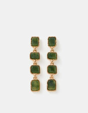 Molten Stone Drop Earrings, , large