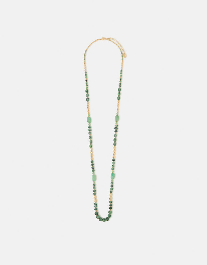 Long Beaded Necklace, , large