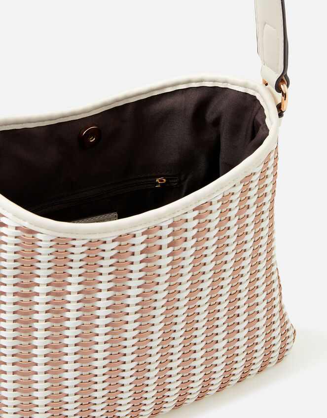 Weave Shoulder Bag, , large