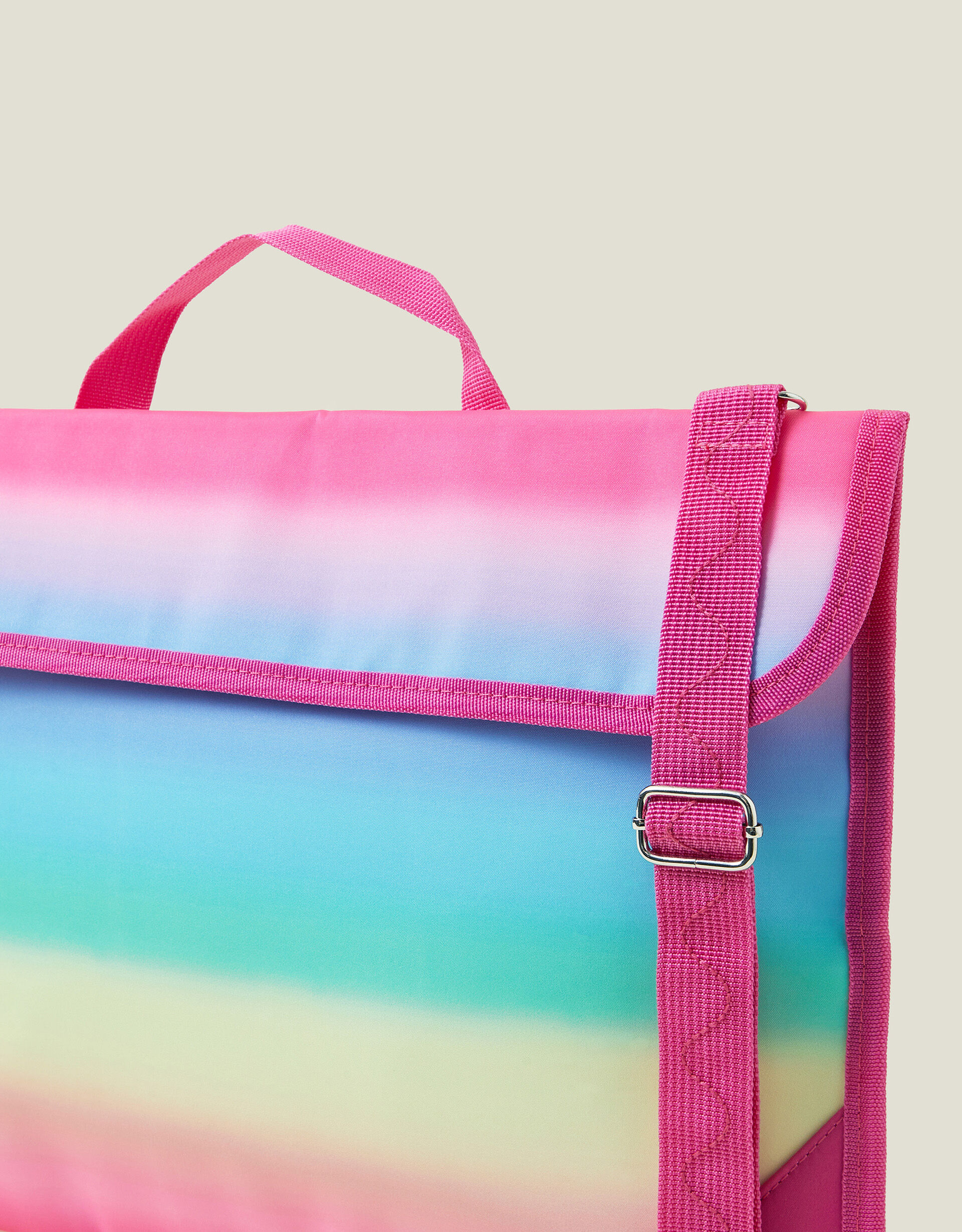 Rainbow book bags clearance