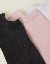 3-Pack Trainer Socks, Multi (PASTEL MULTI), large