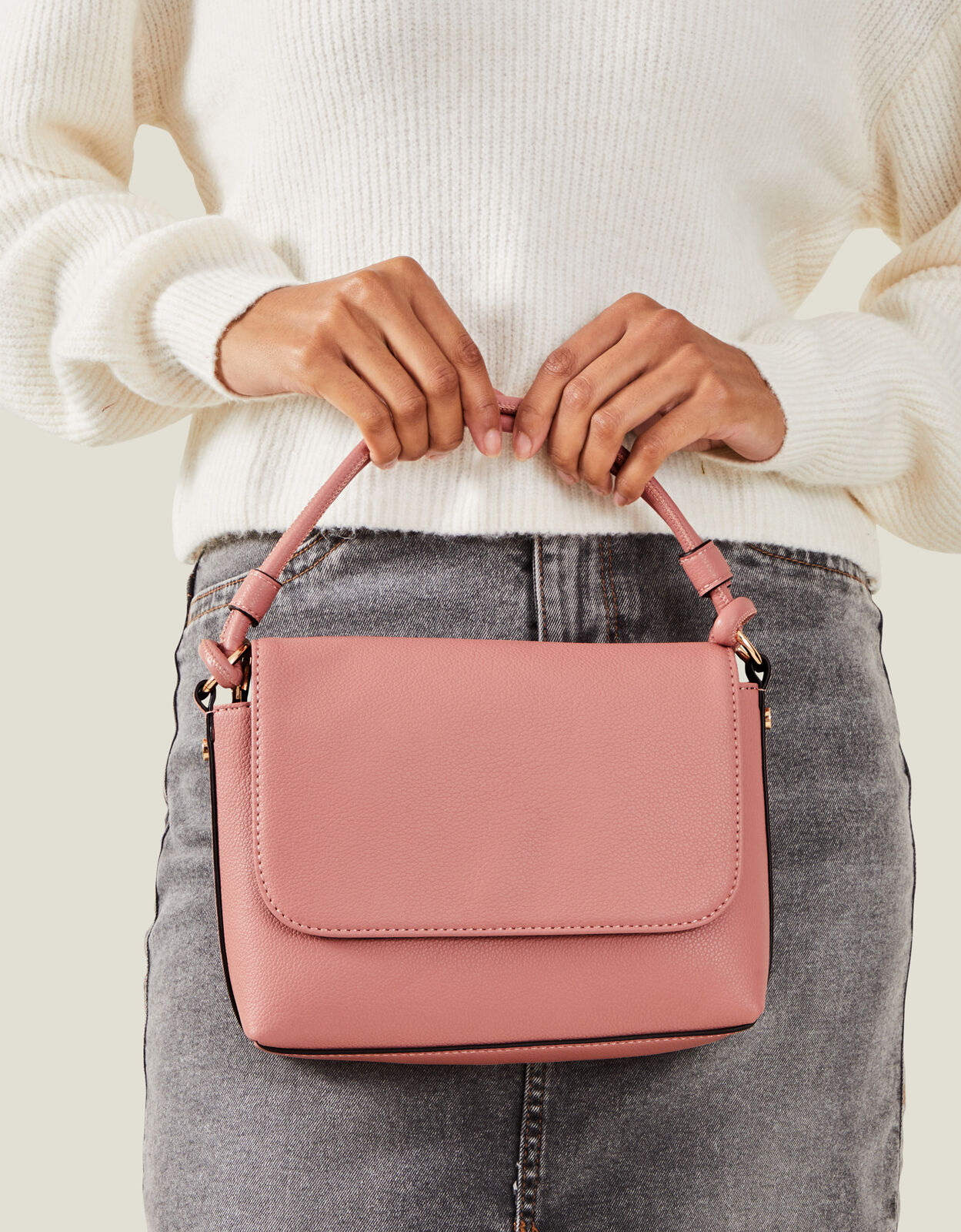 Double Strap Handheld Bag