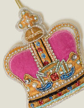 Embellished Crown Christmas Tree Decoration, , large