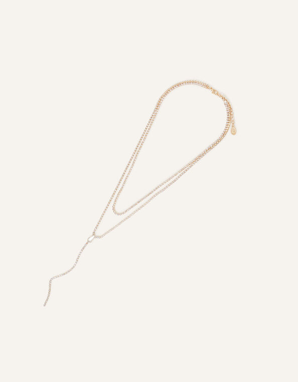 Crystal Cupchain Y-Necklace, , large