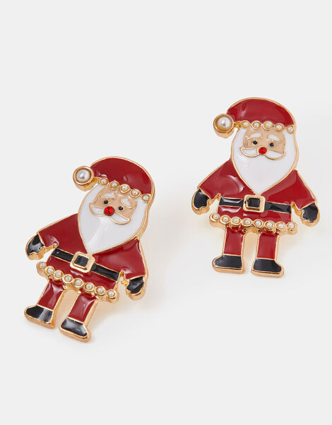 Santa Stud Earrings, , large
