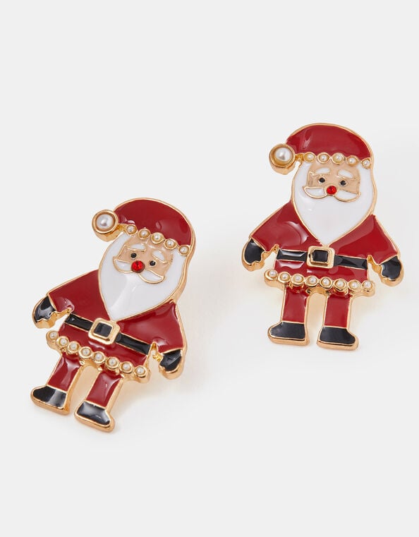 Santa Stud Earrings, , large