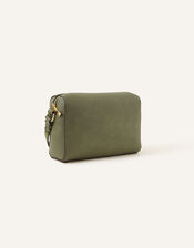 Front Pocket Cross-Body Bag, Green (KHAKI), large