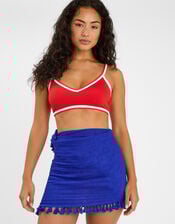 Tassel Trim Sarong, , large