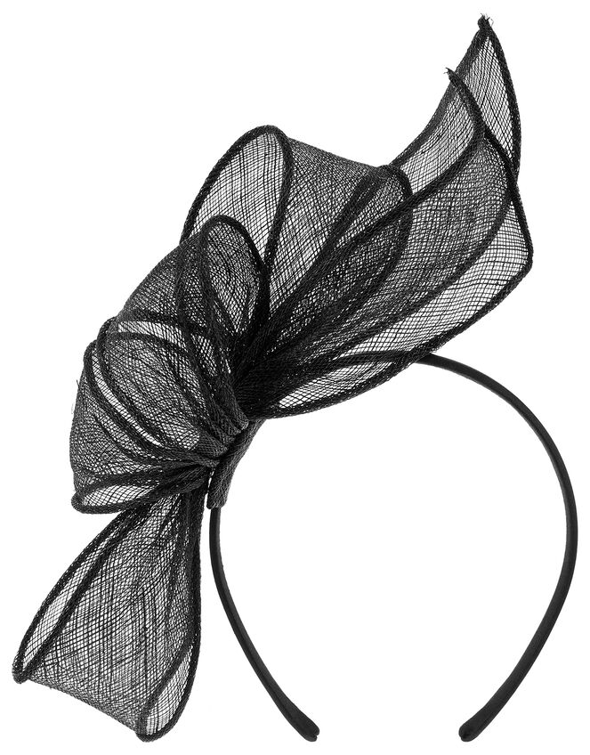 Emily Oversized Bow Fascinator, , large