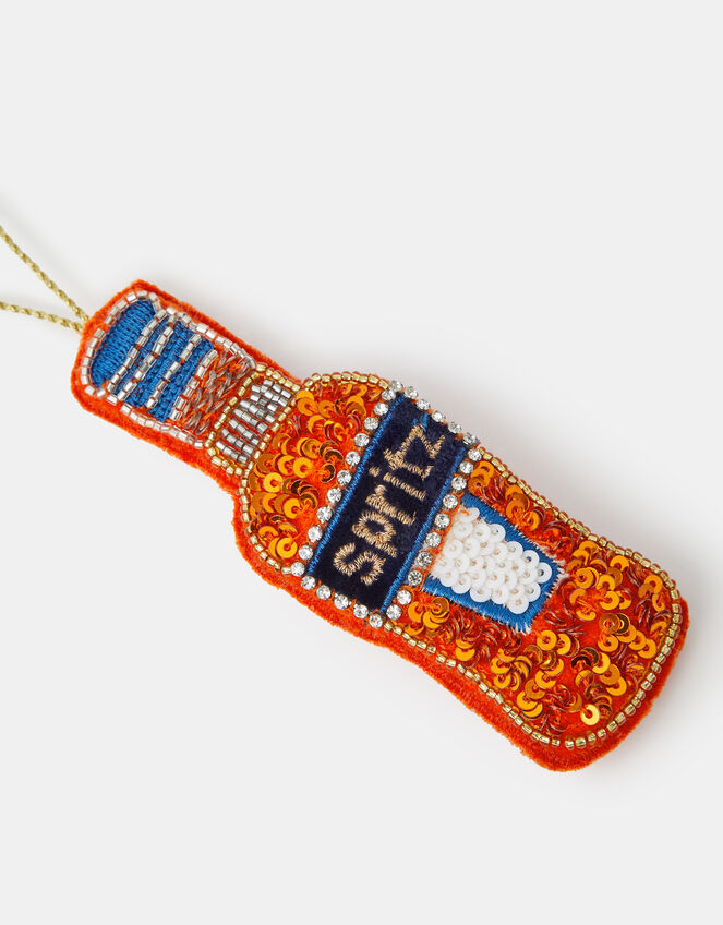 Embellished Spritz Bottle Christmas Tree Decoration, , large