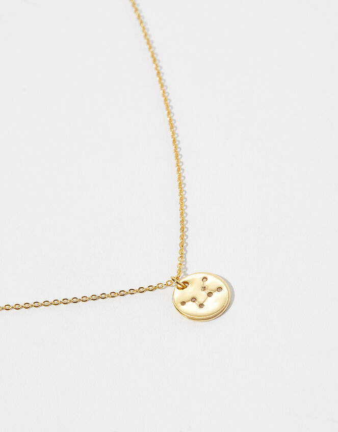 Gold Vermeil Constellation Necklace - Virgo, , large