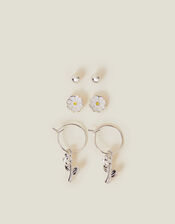 3-Pack Daisy Earrings, , large