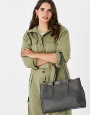 Kaia Handheld Laptop Bag , Grey (GREY), large