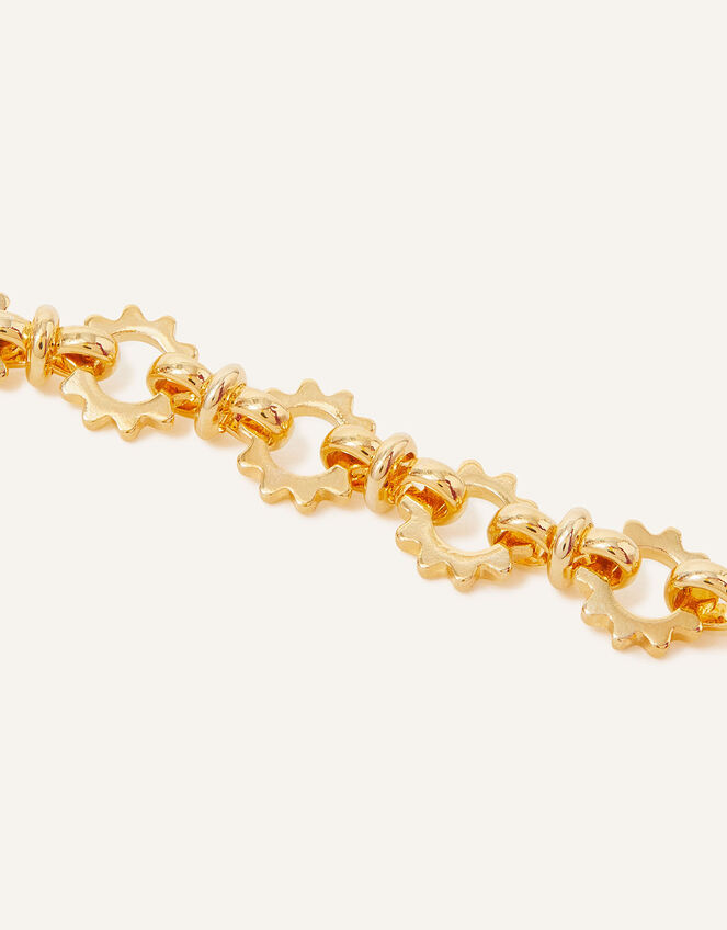 14ct Gold-Plated Sun Chunky Chain Necklace, , large