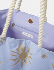 Sun Print Beach Tote Bag, , large
