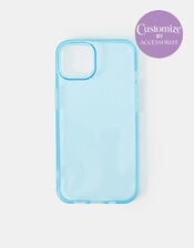 Plain iPhone 13/14 Phone Case, Blue (BLUE), large