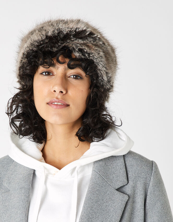Luxe Faux Fur Bando, , large